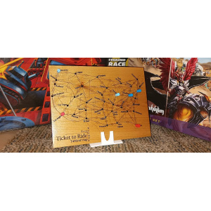 Ticket to Ride US Tactical Map